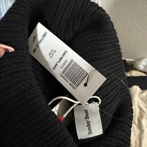 Sunday’s Best black beanie